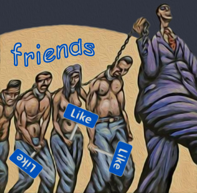 Voluntary slaves of social networks